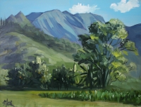 Hanalei Valley plein air