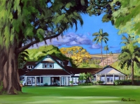 Kauai plantation cottage paintings