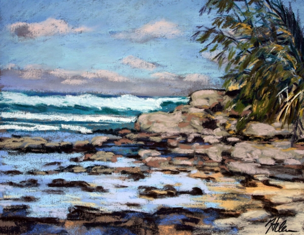 Anini saturday, Hawaiian artwork by Helen Turner