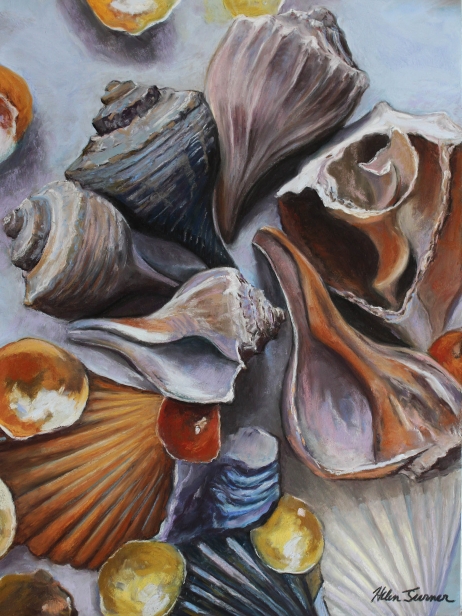Memories of Maidstone, Pastel artwork by Kauai artist Helen Turner