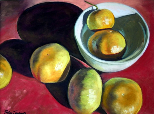 Six, Pastel artwork by Kauai artist Helen Turner